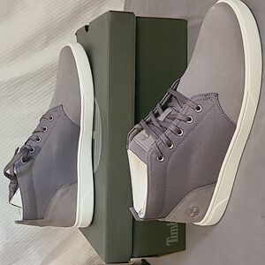 Mens 9, Timberland groveton ltt chk md grey shoe